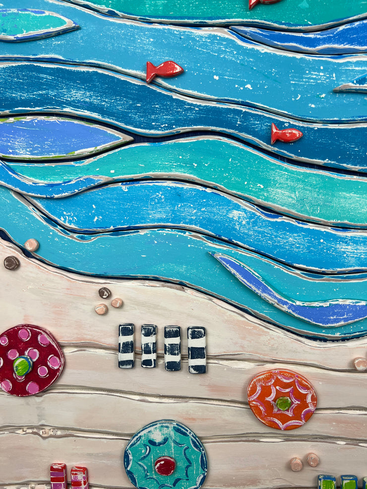Beach Day - Binki Creations by Mary Beth