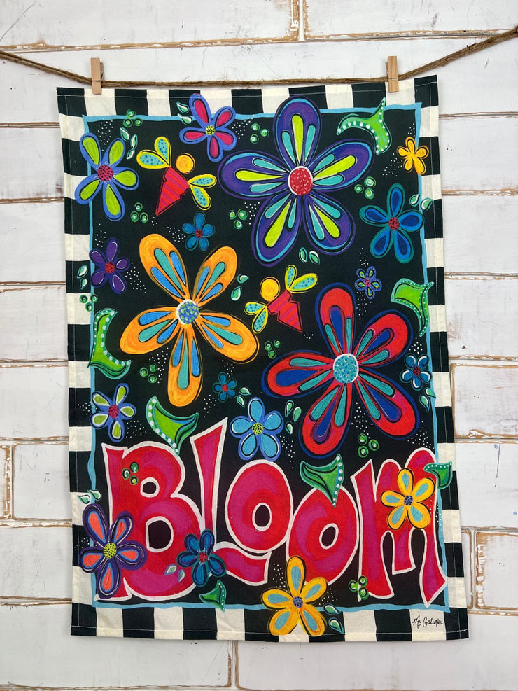 Bloom Tea Towel - Binki Creations by Mary Beth